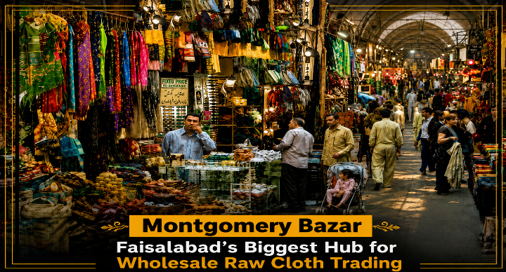 Montgomery Bazar Faisalabad – A Complete Wholesale & Textile Shopping Destination